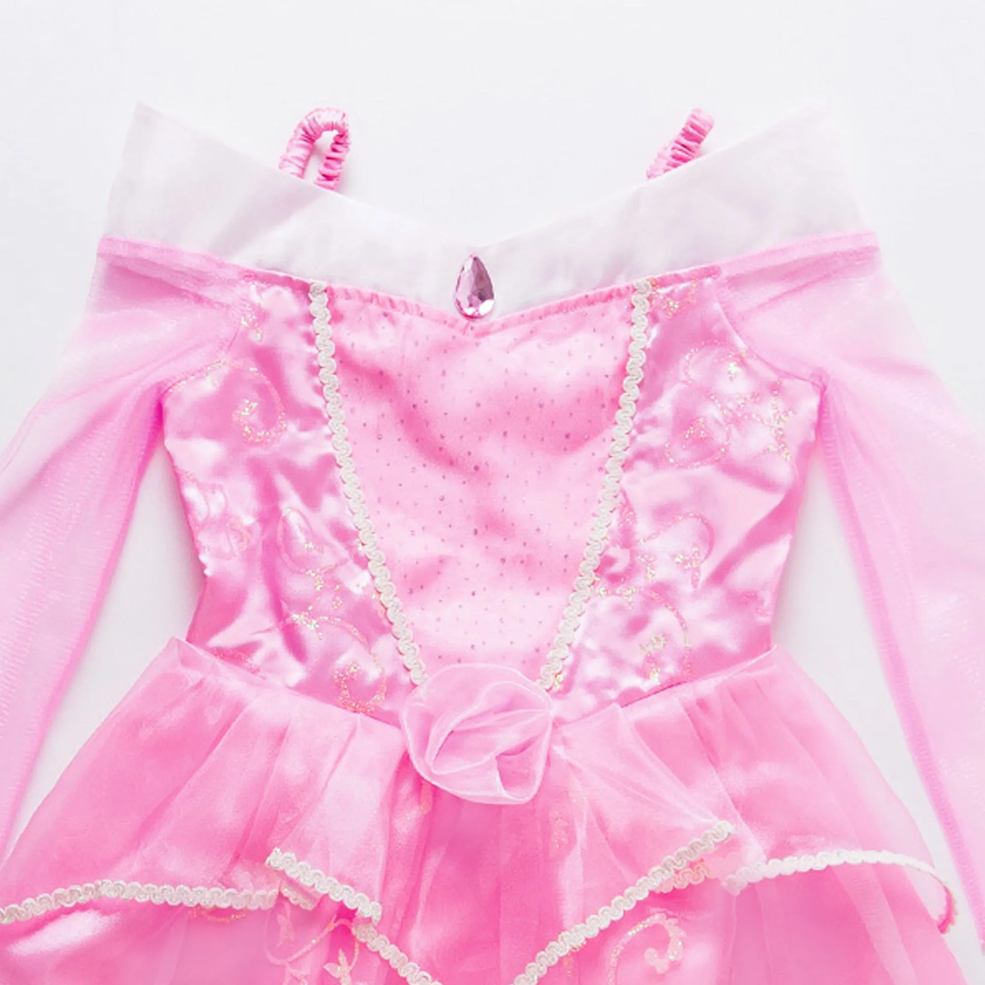 Girls Princess Dress Sleeping Beauty Costume