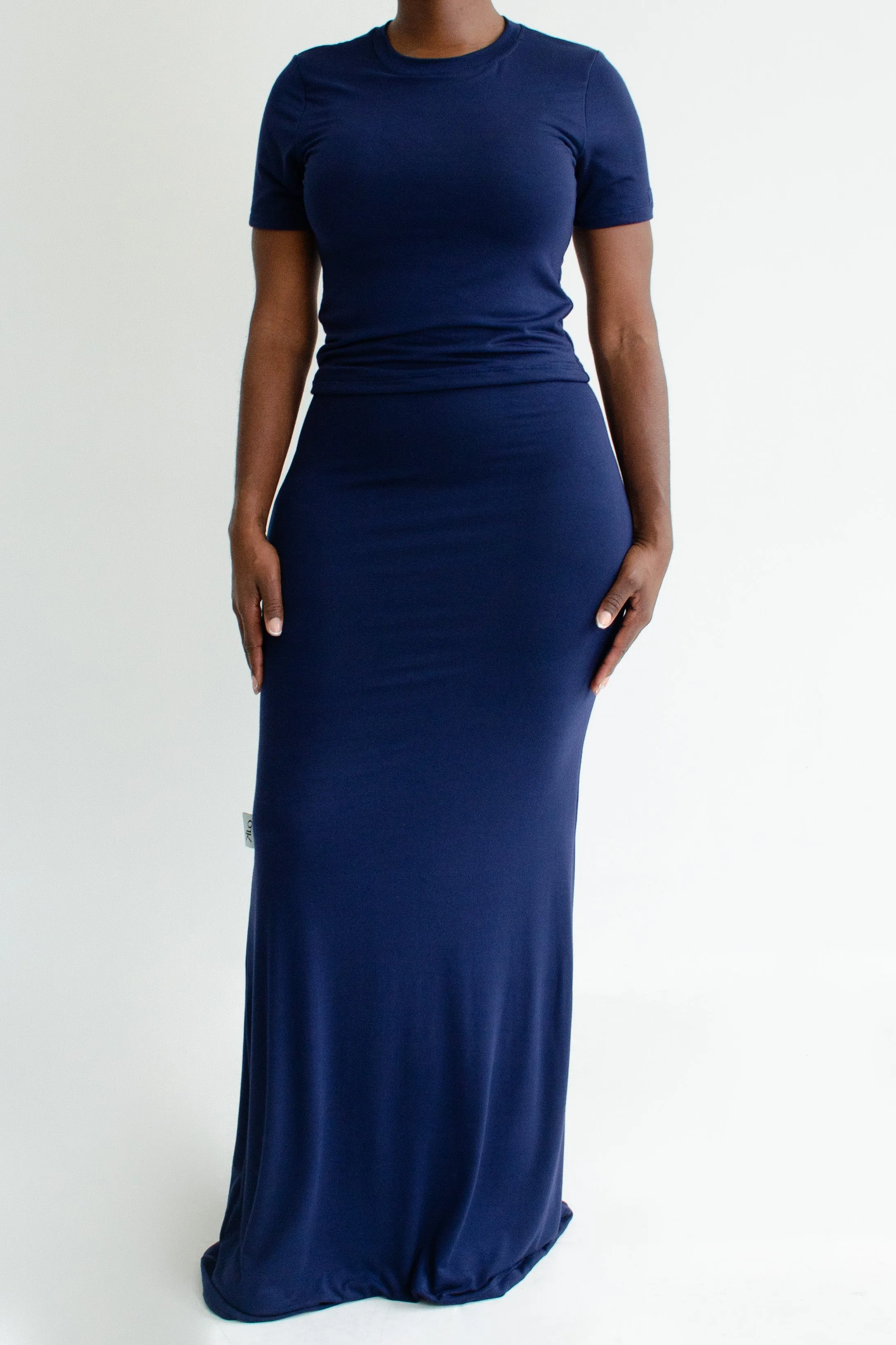 Kree Skirt (Soft Navy)