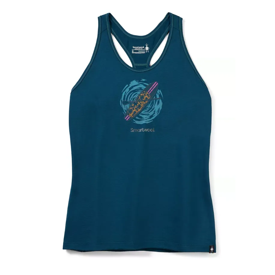 Smartwool W's Merino Sport Paddleboard Adventure Graphic Tank